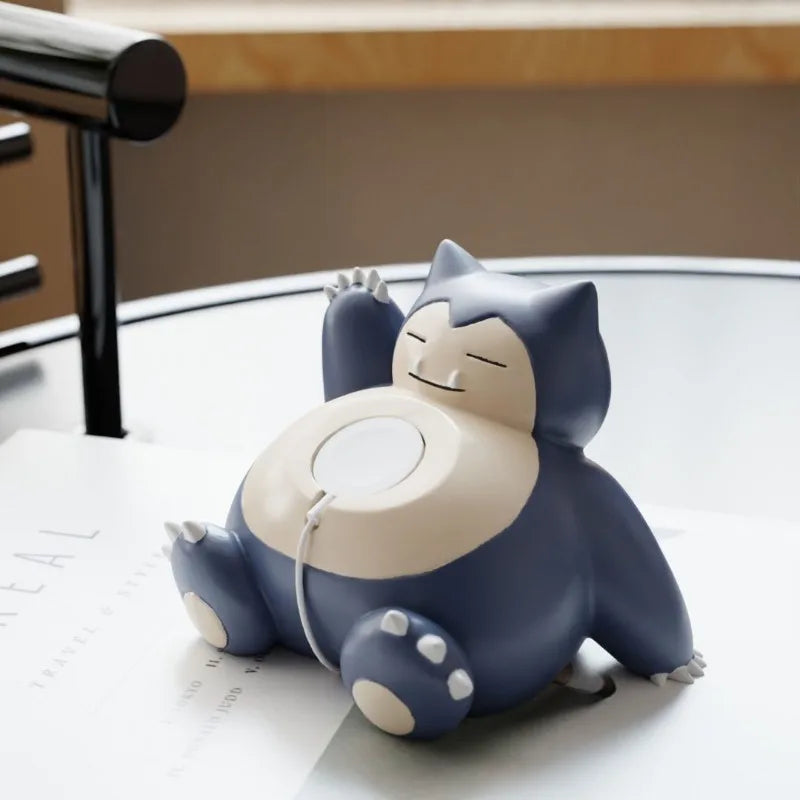 Pokemon Gengar Watch Charging Stand for Iwatch Series 9 8 7 6 5 SE 4 3 2 Charger Dock Station Resin Bracket Tabletop Decor New