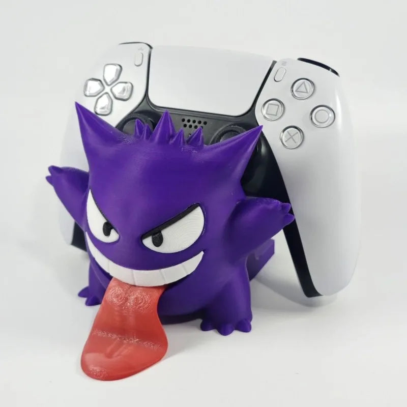 Pokemon Gengar Controller Holder for PS4/PS5/XBOX/Switch GamePad Holder Headphone Stand Desktop Display Stand Ornaments Gifts
