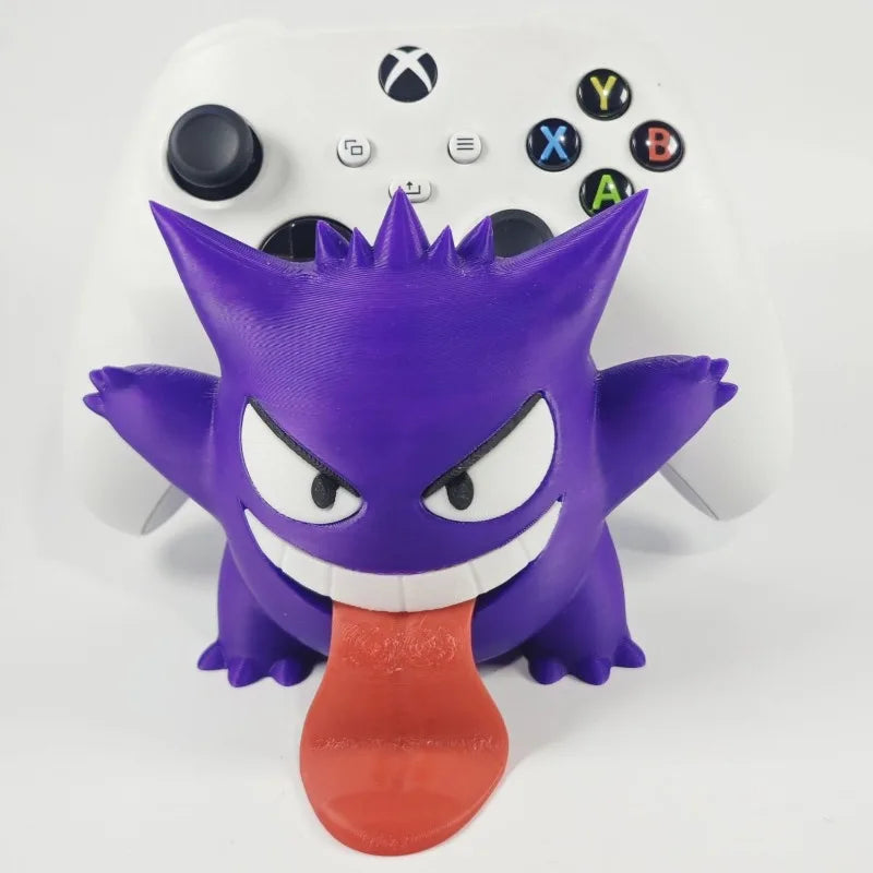 Pokemon Gengar Controller Holder for PS4/PS5/XBOX/Switch GamePad Holder Headphone Stand Desktop Display Stand Ornaments Gifts