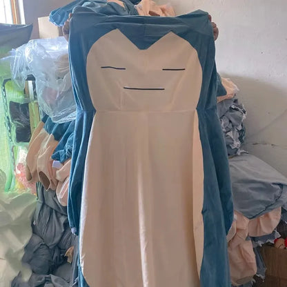 200/150cm Aoger Giant Snorlax Plush Toys Kawaii Soft Snorlax Leather Shell Plushie NO Filling Pillow Gifts For Children Pokemon