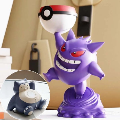 Pokemon Gengar Watch Charging Stand for Iwatch Series 9 8 7 6 5 SE 4 3 2 Charger Dock Station Resin Bracket Tabletop Decor New